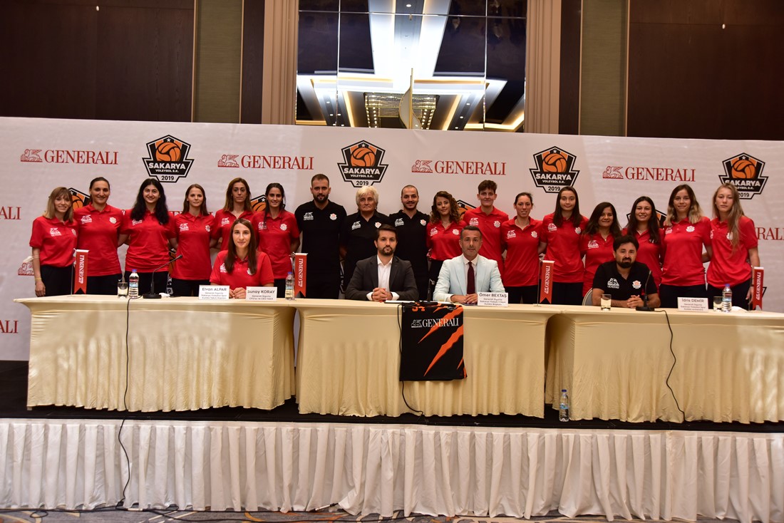 Sakarya Voleybol Spor’un isim sponsoru Generali Sigorta oldu