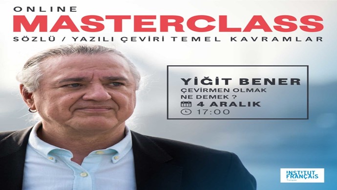 Institut français’den Yiğit Bener ile online çeviri konferansları serisi