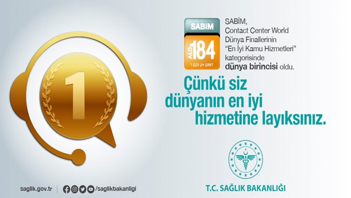 SABİM, En İyi Kamu Hizmetleri Kategorisinde Dünya Birincisi