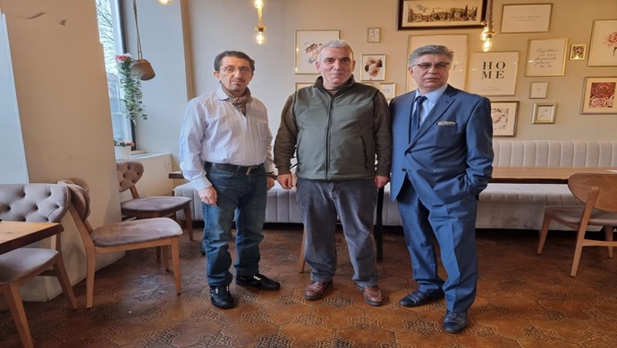 1453 Medya Gurubu Doğu Avrupa Temsilcimiz Mecnun Yağar, Wefa Gurubu Avusturya Başkanı Hasan Yetiş `e ziyaret