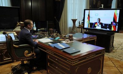Дмитрий Медведев провёл переговоры с президентом Республики Зимбабве Эммерсоном Мнангагвой