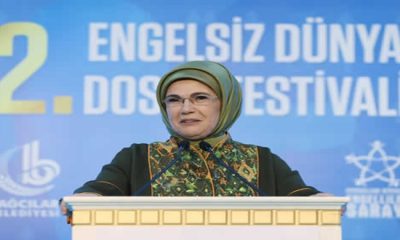 Emine Erdoğan, Engelsiz Dünya Dostu Festivali’ne katıldı