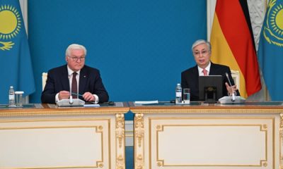 Совместное заявление президентов Казахстана и Германии для представителей СМИ