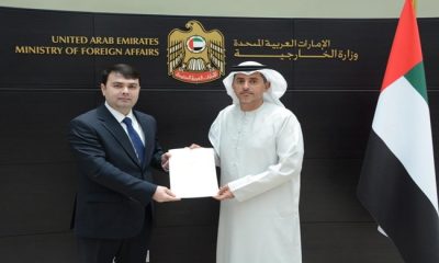 Presentation of the Letter of Commission at the Office of the UAE Ministry of Foreign Affairs in Dubai