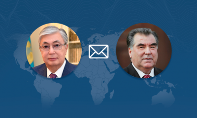 Kassym-Jomart Tokayev, Tacikistan Cumhurbaşkanı’na tebrik telgrafı gönderdi
