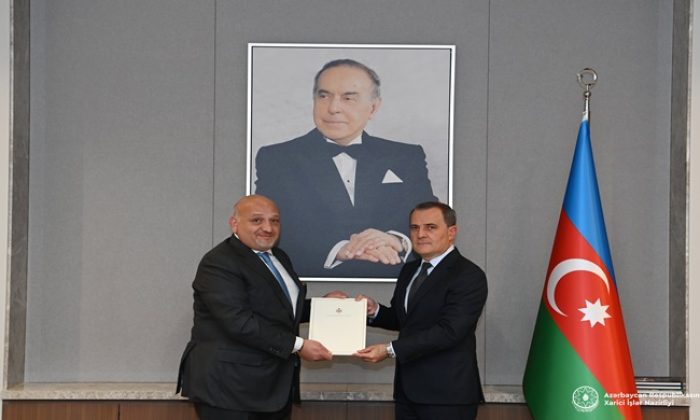 Bakan Ceyhun Bayramov’un Ürdün’ün yeni Azerbaycan Büyükelçisi Omar Al Nahar ile görüşmesine ilişkin basın açıklaması