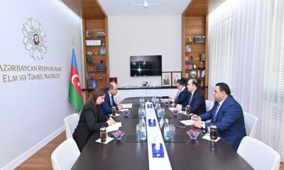 Meeting with the Minister of Science and Education of the Republic of Azerbaijan