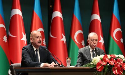 Azərbaycan-Türkiyə prezidentləri mətbuata bəyanatlarla çıxış ediblər