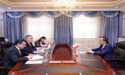 Meeting of the Minister of Foreign Affairs with the Ambassador of Italy