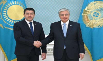 Devlet Başkanı, Gürcistan Parlamentosu Başkanı Şalva Papuaşvili’yi kabul etti