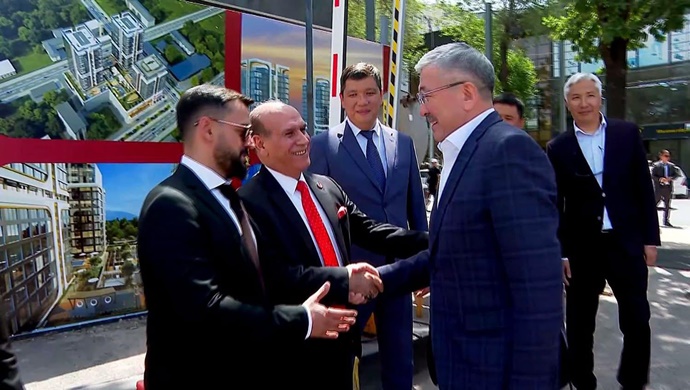 Orta Asya’nın Parlayan Yıldızı: Bişkek’te Beta Stores Complex’in Temeli Atıldı