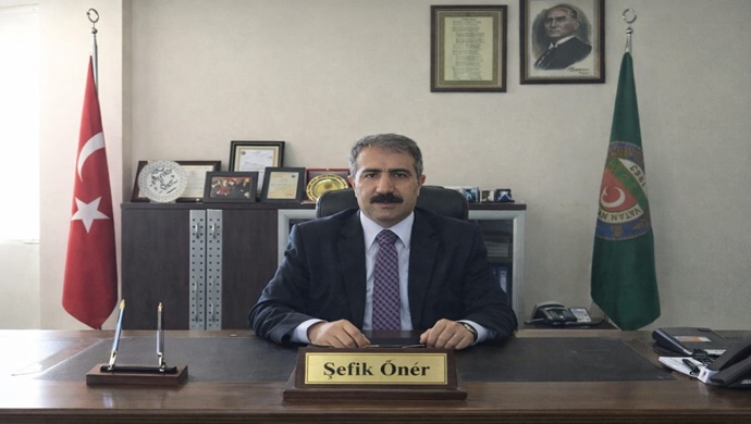 GERCÜŞ ZİRAAT ODASI BAŞKANI ŞEFİK ÖNER `DEN RAMAZAN BAYRAMI MESAJI