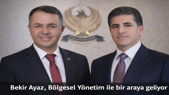 Bekir Ayaz, Kuzey Irak Bölgesel Yönetim ile bir araya geliyor